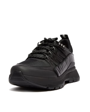 FitFlop Neo-d-hyker leather-mix outdoor trainers