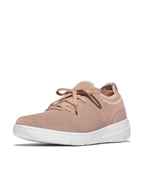 FitFlop Super-q knit slip-on laced sneakers