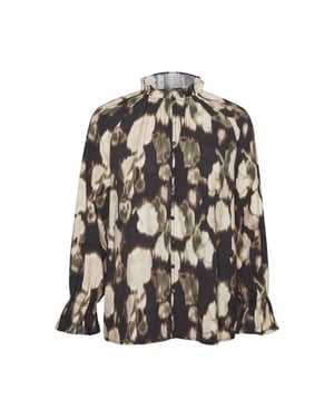Vero Moda Vmcelina ls frill shirt wvn exp dessin
