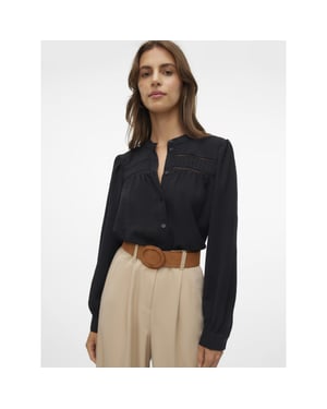 Vero Moda Vmemma ls lace shirt wvn ga noos