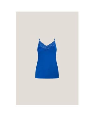 Jansen Amsterdam Fleury v306 jersey solid spaghetti singlet blue