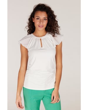 JANSEN AMSTERDAM Shirt tignes s23 v166 10 off white