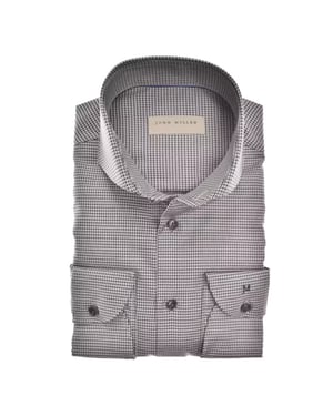 John Miller Slim fit lange mouw overhemden 5140865-650