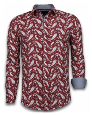 Tony Backer E overhemden slim fit