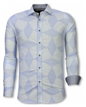Tony Backer E overhemden slim fit