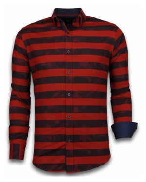 Tony Backer E overhemden slim fit