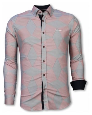 Tony Backer E overhemden slim fit