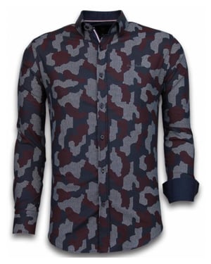 Tony Backer E overhemden slim fit
