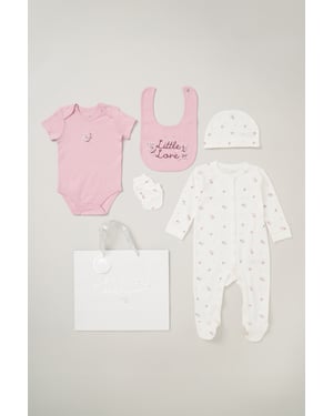 Cotton 5-Piece Baby Gift Set