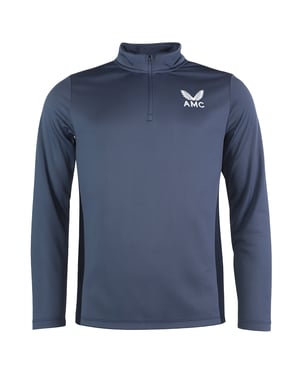 Castore AMC Core Mens Navy Midlayer Tennis Top