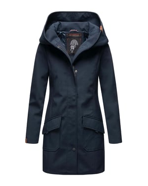 Marikoo dames softshelljas – Mayleen, waterafstotend met capuchon