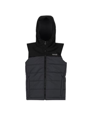 Regatta Childrens/Kids Lofthouse Body Warmer (Black/Seal Grey)