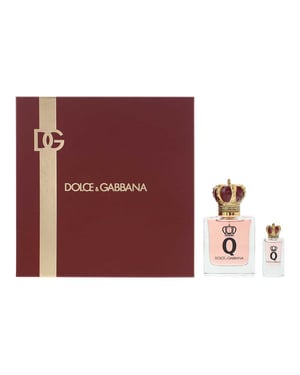 Dolce & Gabbana Q Eau de Parfum 50ml + Eau de Parfum 5ml Mini Gift Set for Her