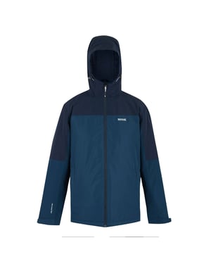 Regatta Mens Thornridge Insulated Waterproof Jacket (Navy Blue)