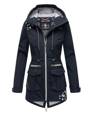 Marikoo dam softshelljacka – Ulissaa med huva & reflexdetaljer
