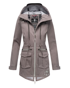 Marikoo dam softshelljacka – Ulissaa med huva & reflexdetaljer