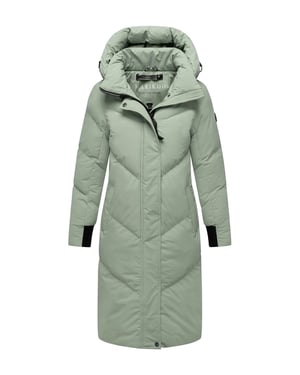 Marikoo dam quiltad vinterkappa Teonaa med huva & sportigt elegant stil