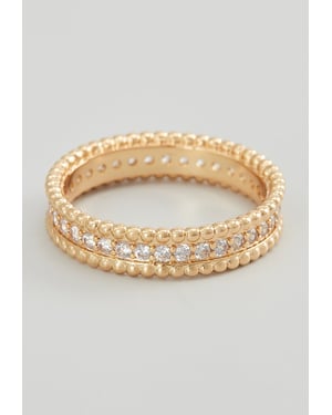 US Polo Assn Jewellery Sabrine Geelgouden Ring