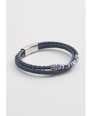 US Polo Assn Jewellery Brandon Blue Armband