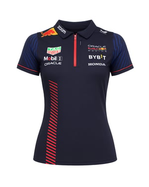 Castore Red Bull Racing F1 Team Formula Womens Navy Polo Shirt