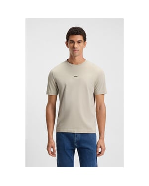 Heren Boss Tchup T-shirt in Beige
