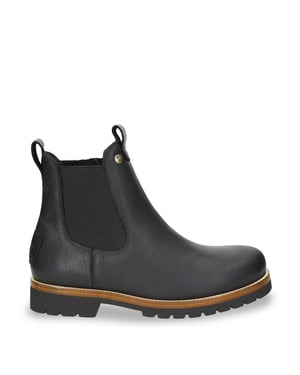 Panama Jack Men's Beny Igloo C1 Black Waterproof Leather Chelsea Boots