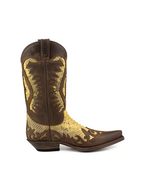 Mayura Boots Cowboy laarzen desert-2567 crazy old sadale / camel 421