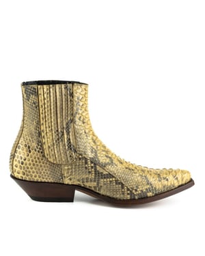 Mayura Boots Cowboy laarzen rock-2500-box negro/piton azul