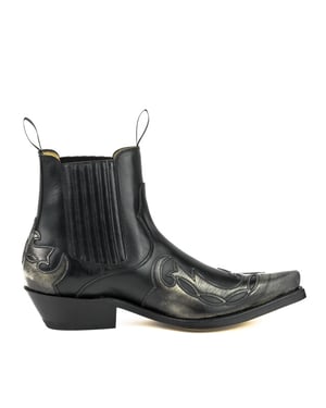 Mayura Boots Cowboy laarzen 1931-milanelo bone/pull oil negro