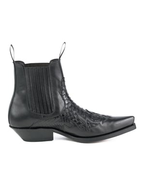 Mayura Boots Cowboy laarzen rock-2500-vacuno / negro