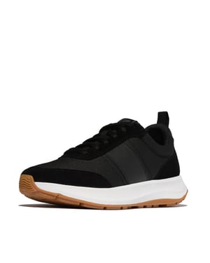 FitFlop F-mode flow mens suede-mix sneakers