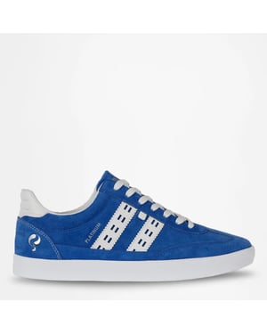 Q1905 Sneaker platinum koningsblauw/wit