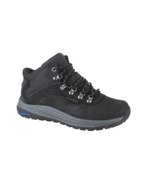 Skechers 205285 blk heren veterboots sportief