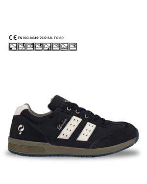 Q1905 Werkschoen london dk blue qs0150