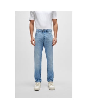 Men's Hugo Boss Delaware3-1-BF Slim-Fit Jeans in Turquoise