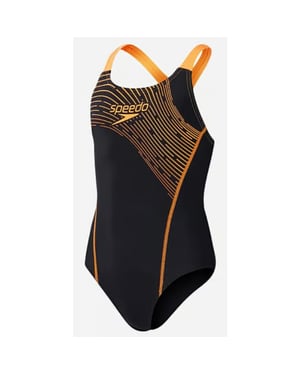 Speedo Eco medley logo medalist bla/ora 13458-17521