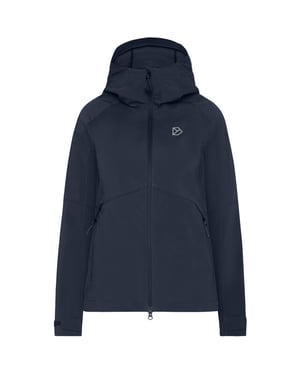 Didriksons petra wns jkt 5 softshell jack dames blauwdonker