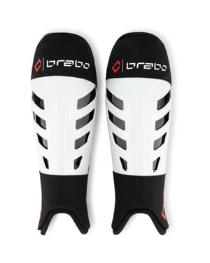 Brabo shinguard f1.1 washable black-white -
