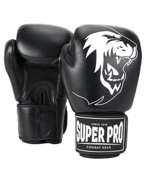 Super Pro Combatgear warrior lederen (kick)bokshandschoenen