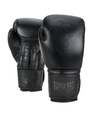 Super Pro Combatgear legend lederen (kick)bokshandschoenen