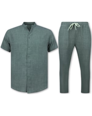 Enos Linnen zomerset linnen twinset