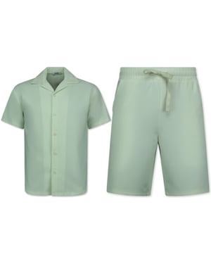 Enos Twinset ribbed oversized shirt
