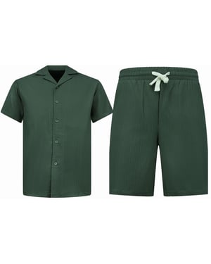 Enos Zomerset ribbed oversized shirt