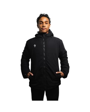 Q1905 Evergreen padded jacket /wit