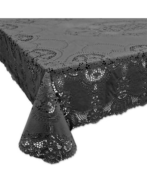 Unique Living | tafelkleed amira vinyl 137x180cm dark grey