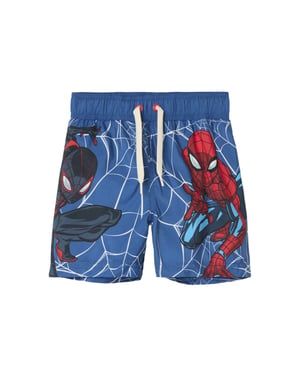 Name It Jongens lange zwemshorts nmmmave spiderman blauw