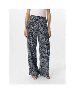 Object Objalba lisa wide pant print noos