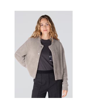 Jansen Amsterdam Cloe vest p205 khaki
