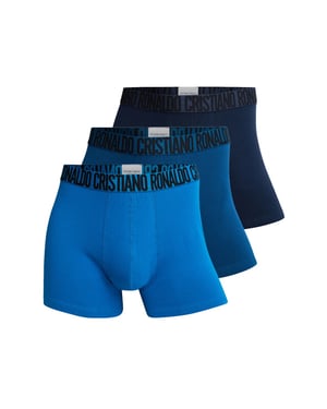 CR7 Heren boxershorts effen 3-pack