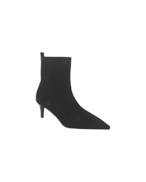 La Strada 2111724-4501 black knitted dames enkellaarzen gekleed